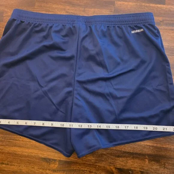 Adidas Parma 16 Shorts Women's Large Navy Blue Soccer Training AJ5901 NWT - Picture 7 of 8